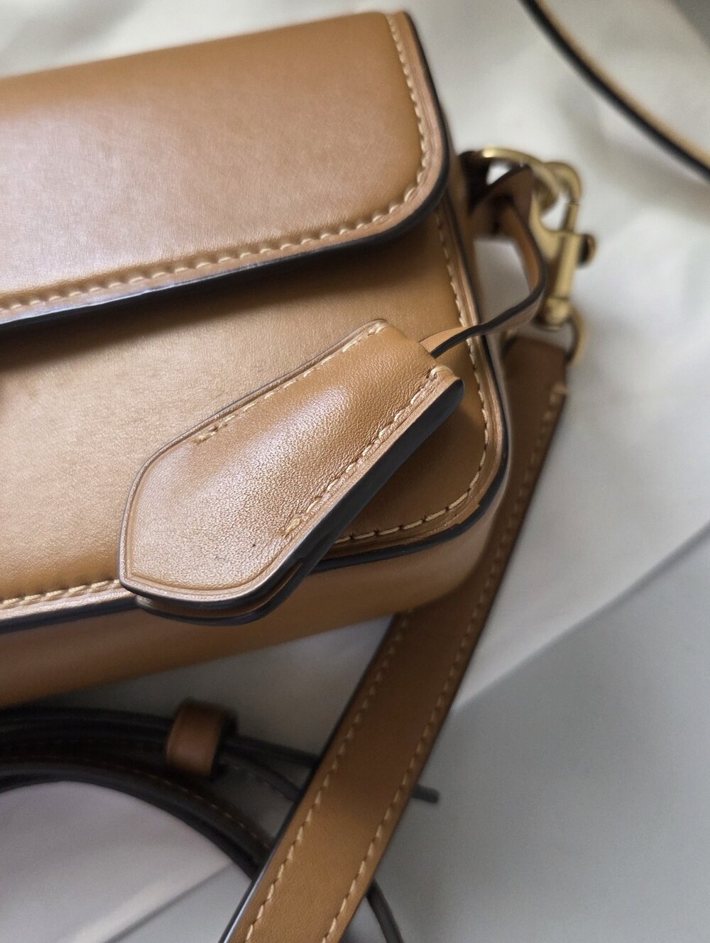 ✨️Coach Studio Baguette Bag In Light Camel - Picture 8 of 12
